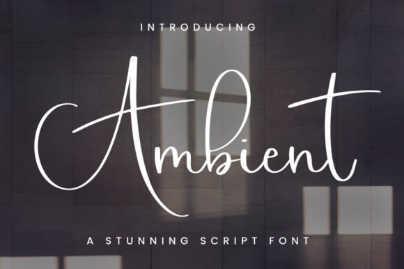 Ambient Font Review: Elevating Campaign Visuals with Natural Script