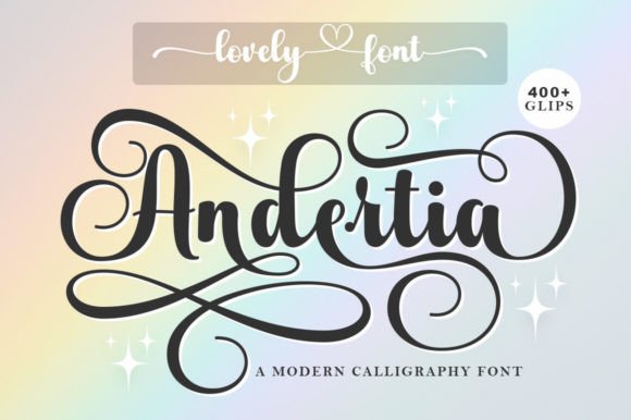 Andertia: A Handwritten Font for Authentic Branding