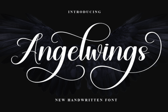Angelwings: A Gentle Handwritten Font for Editorial Design