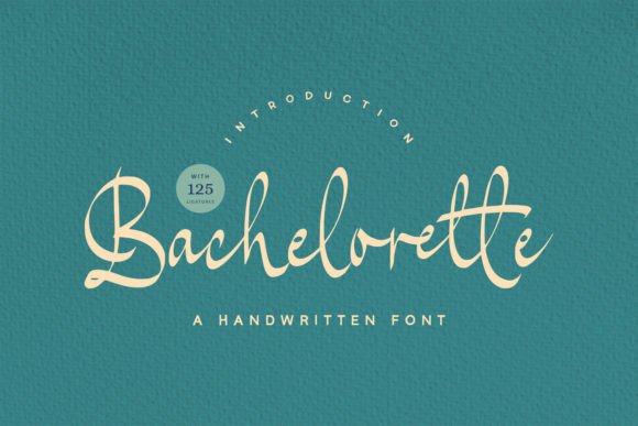 Bachelorette Font: A Modern Handwritten Typeface for Branding