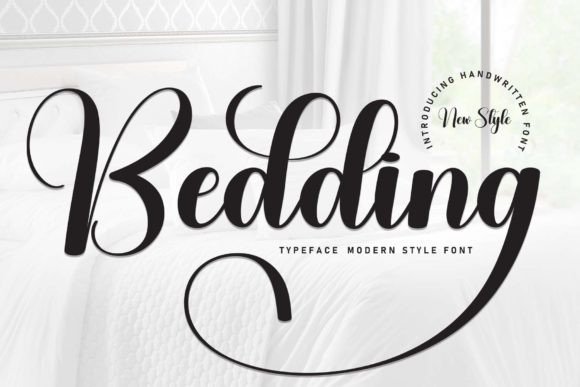 Bedding: A Handwritten Typeface for Warm Editorial Design
