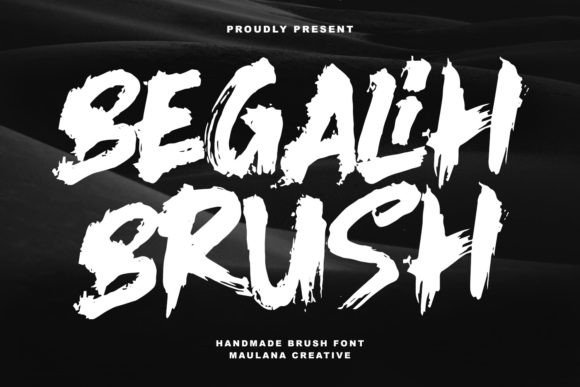 Begalih Brush: A Handmade Typeface for Editorial Warmth