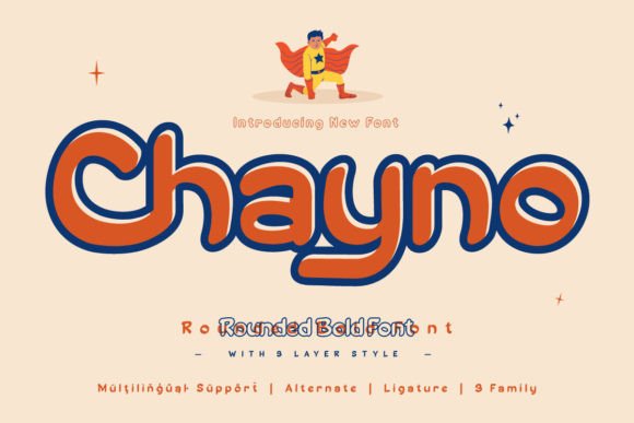 Chayno: The Playful Script Font for Bold Campaigns