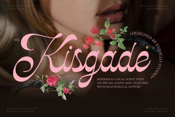 Elevate Campaign Visuals with the Ncl Kisgade Typeface