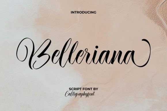 Elevate Your Campaigns with the Belleriana Typeface