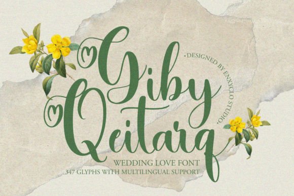 Giby Qeitarq: A Designer's Take on This Bold Script