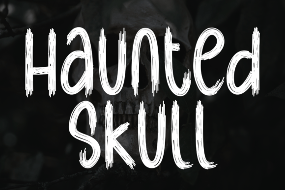 Haunted Skull: A Friendly Handwritten Font for Makers