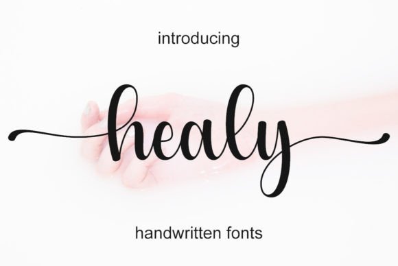Healy Font: Elevating Web Design with Elegant Script Typography