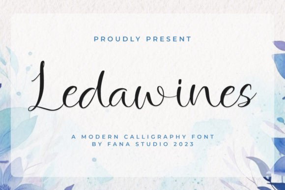 Ledawines Font: Elevate Your Campaign Visuals