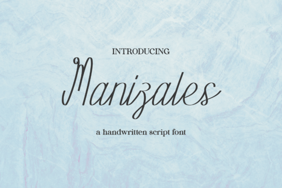 Manizales Font: A Handwritten Touch for Your Brand