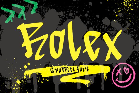 Rolex Graffiti Font Review: A Bold Typeface for Web Design
