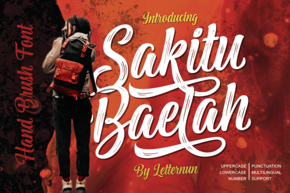 Sakitu Baelah: A Script Font That Elevates Small Business Branding