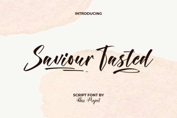 Saviour Tasted Font: A Stylish Script for Branding