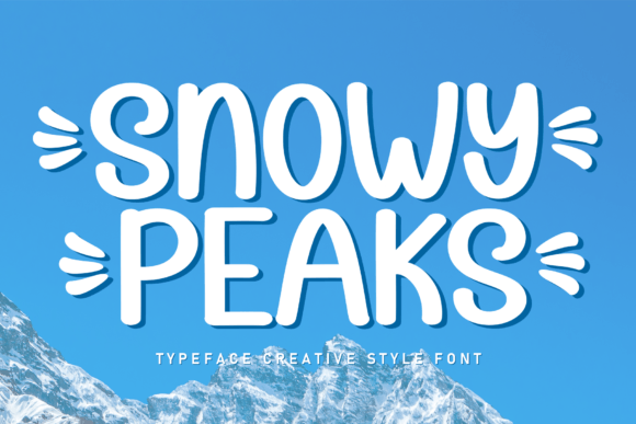 Snowy Peaks: A Friendly Handwritten Font for Web Design