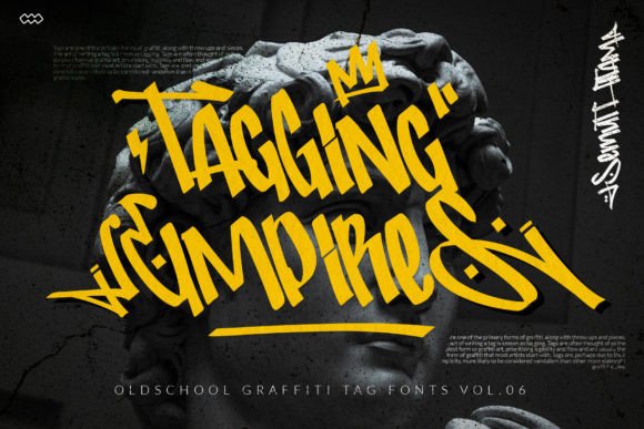 Tagging Empires: The Script Font for Scroll-Stopping Brands