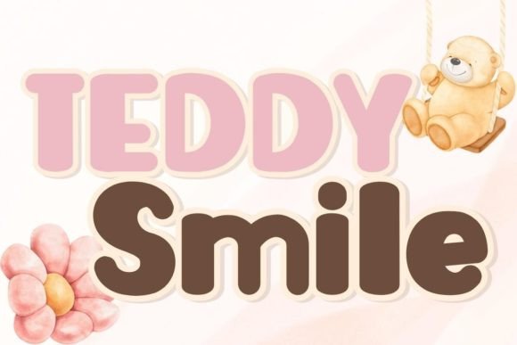 Teddy Smile: A Whimsical Typeface for Editorial Charm