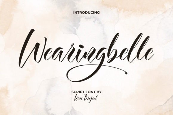 Wearingbelle Font: The Script Typeface for Scroll-Stopping Brand Content
